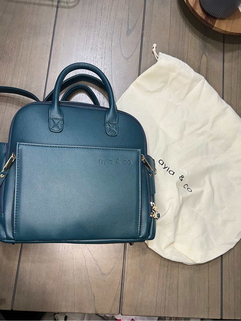 The Ayla Mini Bag - Peacock (color) - Picture 14 of 16